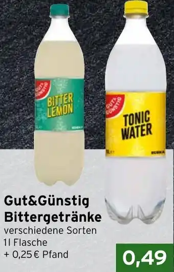 CAP Markt Gut&Günstig Bittergetränke Angebot