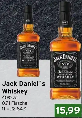 CAP Markt Jack Daniel's Whiskey Angebot