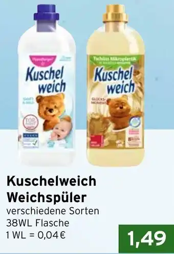 CAP Markt Kuschelweich Weichspüler Angebot