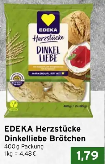 CAP Markt EDEKA Herzstücke Dinkelliebe Brötchen Angebot