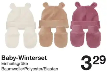 Zeeman Baby-Winterset Angebot