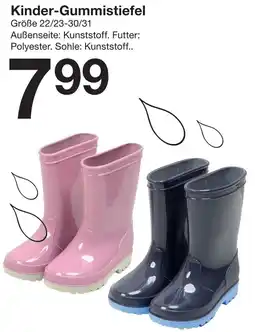 Zeeman Kinder-Gummistiefel Angebot