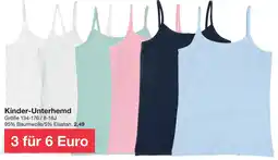 Zeeman Kinder-Unterhemd Angebot