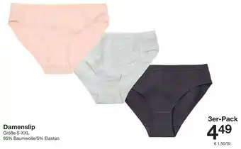 Zeeman Damenslip Angebot
