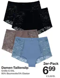 Zeeman Damen-Taillenslip Angebot