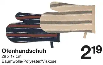 Zeeman Ofenhandschuh Angebot