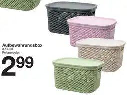 Zeeman Aufbewahrungsbox Angebot