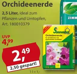 Sonderpreis Baumarkt Sonnenhof Orchideenerde Angebot