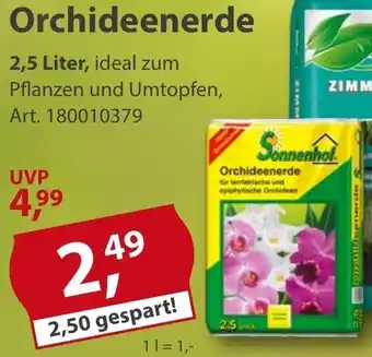 Sonderpreis Baumarkt Sonnenhof Orchideenerde Angebot