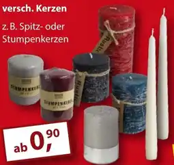 Sonderpreis Baumarkt versch. Kerzen Angebot