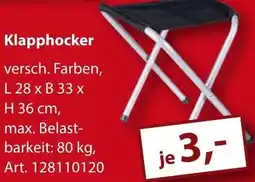 Sonderpreis Baumarkt Klapphocker Angebot