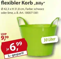 Sonderpreis Baumarkt flexibler Korb ,,Billy" Angebot
