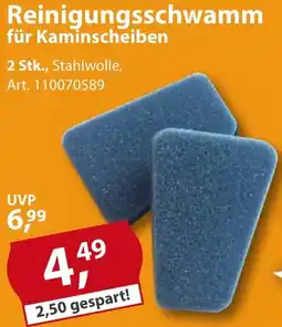 Sonderpreis Baumarkt Reinigungsschwamm für Kaminscheiben Angebot