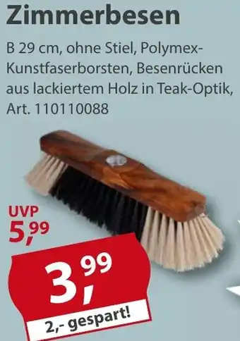 Sonderpreis Baumarkt Zimmerbesen Angebot