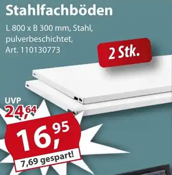 Sonderpreis Baumarkt Stahlfachböden Angebot