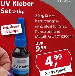 Sonderpreis Baumarkt UV-Kleber Set 2-tlg. Angebot