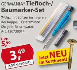 Sonderpreis Baumarkt GERMANIA Tiefloch-/ Baumarker-Set Angebot