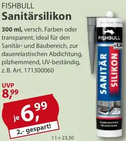 Sonderpreis Baumarkt FISHBULL Sanitärsilikon Angebot