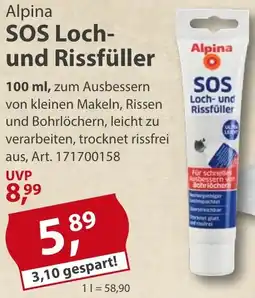 Sonderpreis Baumarkt Alpina SOS Loch- und Rissfüller Angebot