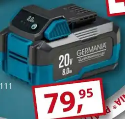 Sonderpreis Baumarkt GERMANIA Li-Ion-Akku Angebot