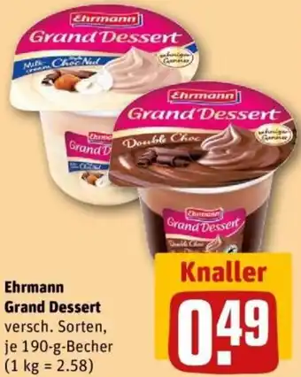 REWE Ehrmann Grand Dessert Angebot