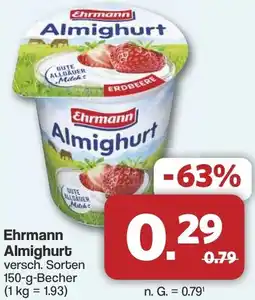 Famila Nord West Ehrmann Almighurt Angebot
