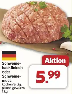 Famila Nord West Schweinehackfleisch oder Schweinemett Angebot