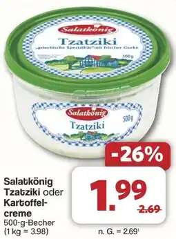 Famila Nord West Salatkönig Tzatziki oder Kartoffelcreme Angebot