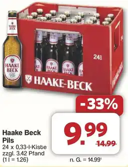 Famila Nord West Haake Beck Pils Angebot