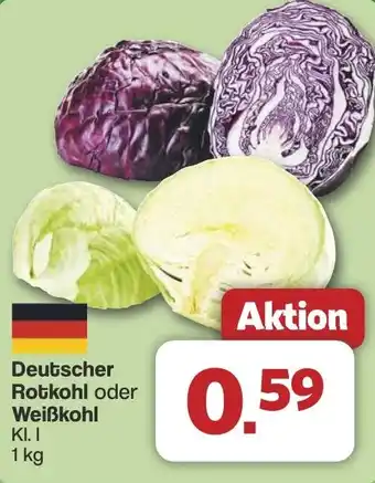 Famila Nord West Deutscherr Rotkohl oder Weißkohl Angebot