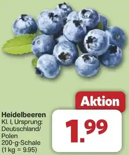Famila Nord West Heidelbeeren Angebot