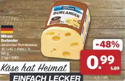 Famila Nord West Milram Burlander Angebot
