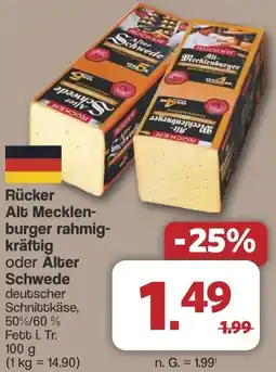 Famila Nord West Rücker Alt Mecklenburger rahmig-kräftig oder Alter Schwede Angebot