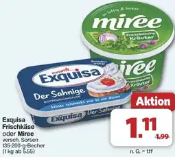 Famila Nord West Exquisa Frischkäse oder Miree Angebot
