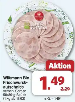Famila Nord West Wiltmann Bio Frischwurst- aufschnitt Angebot