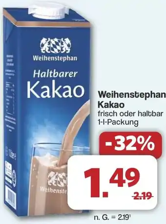 Famila Nord West Weihenste Kakao Angebot