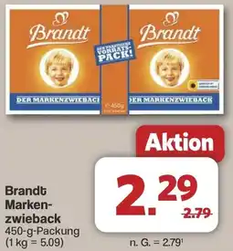Famila Nord West Brandt Markenzwieback Angebot