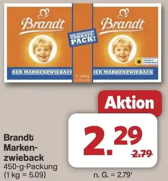 Famila Nord West Brandt Markenzwieback Angebot