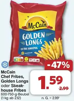 Famila Nord West McCain Chef Frites, Golden Longs oder Steakhouse Frites Angebot