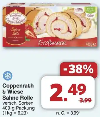 Famila Nord West Coppenrath & Wiese Sahne Rolle Angebot