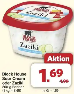 Famila Nord West Block House Sour Cream oder Zaziki Angebot