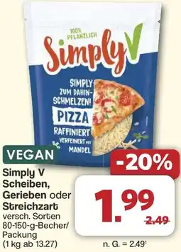 Famila Nord West Simply V Scheiben, Gerieben oder Streichzart Angebot