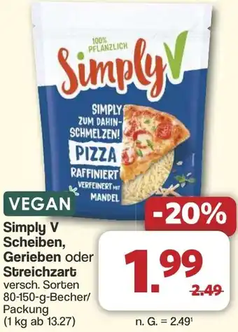 Famila Nord West Simply V Scheiben, Gerieben oder Streichzart Angebot