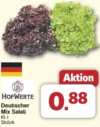 Famila Nord West HOFWERTE Deutscher Mix Salat Angebot