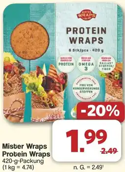 Famila Nord West Mister Wraps Protein Wraps Angebot