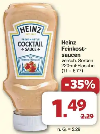 Famila Nord West Heinz Feinkostsaucen Angebot
