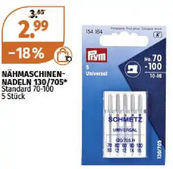 Müller Nähmaschinennadeln 130/705 Angebot