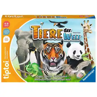 Netto Marken-Discount Ravensburger Brettspiel tiptoi Tiere der Welt Angebot