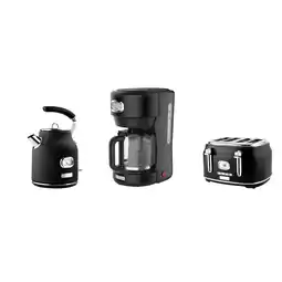 Netto Marken-Discount Westinghouse Retro Frühstücksset Toaster, Wasserkocher, Kaffeemaschine Angebot