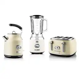 Netto Marken-Discount Westinghouse Frühstücksset WES12 cremeweiß Angebot